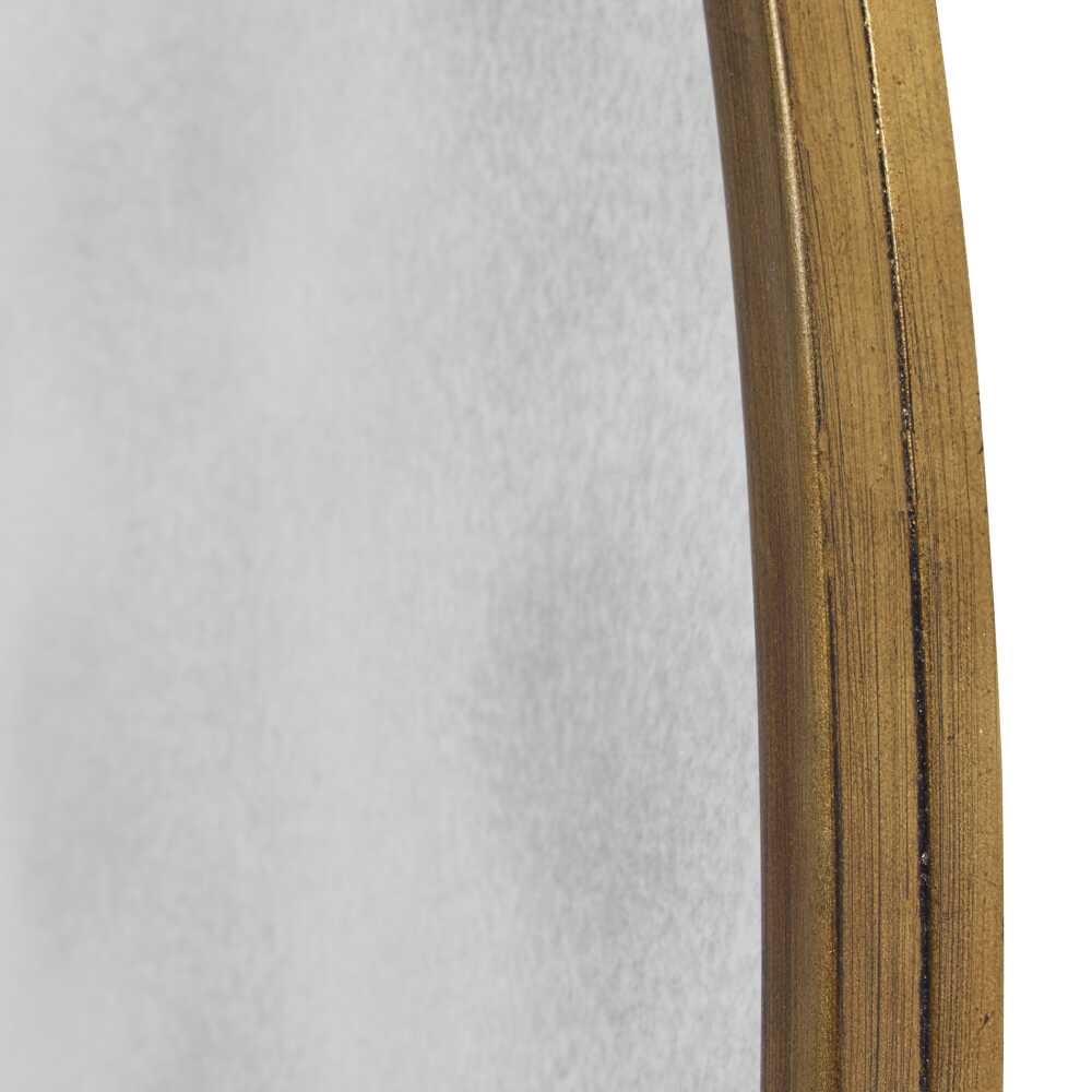 Junius Round Gold Mirror
