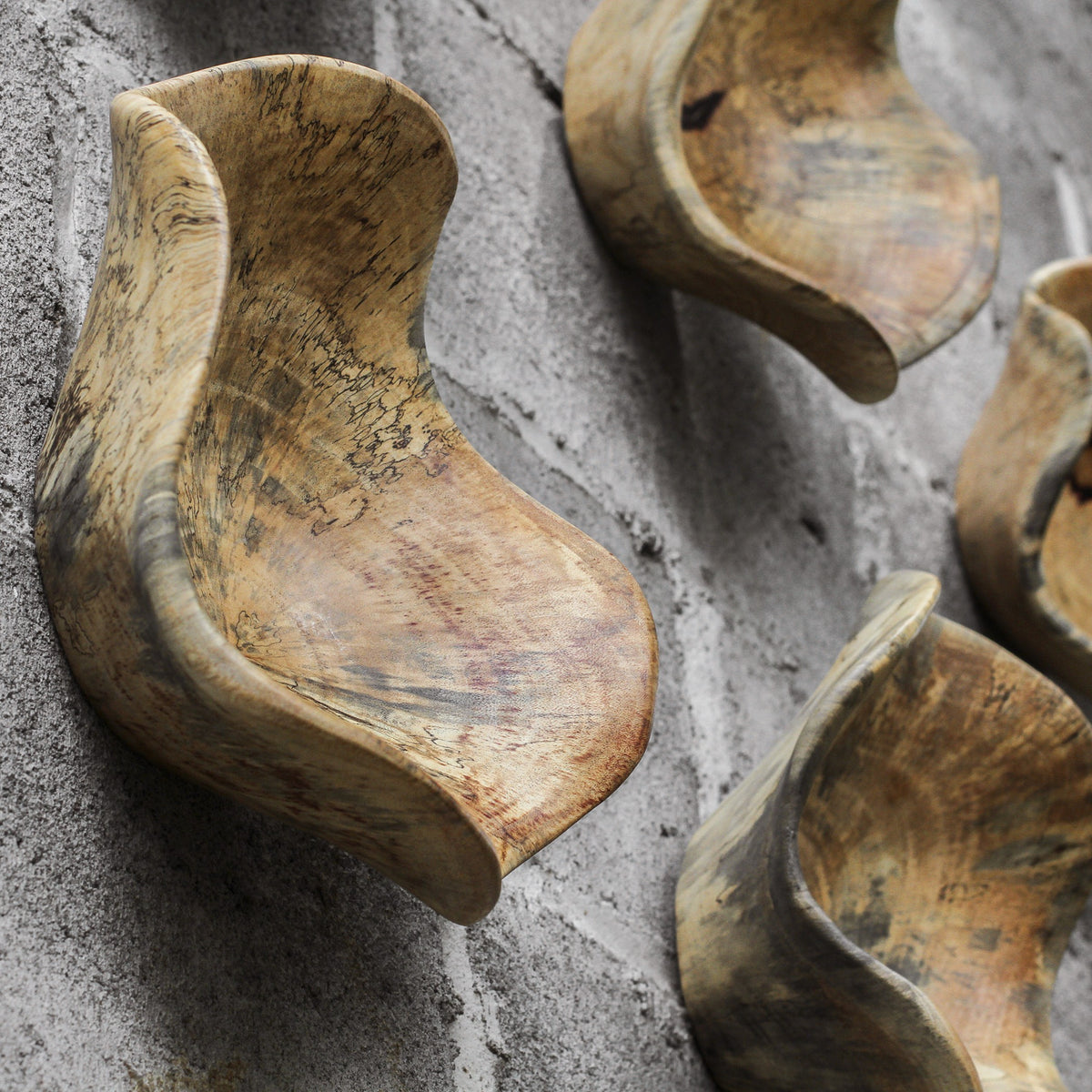 Tamarine Wood Wall Art – Set of 3