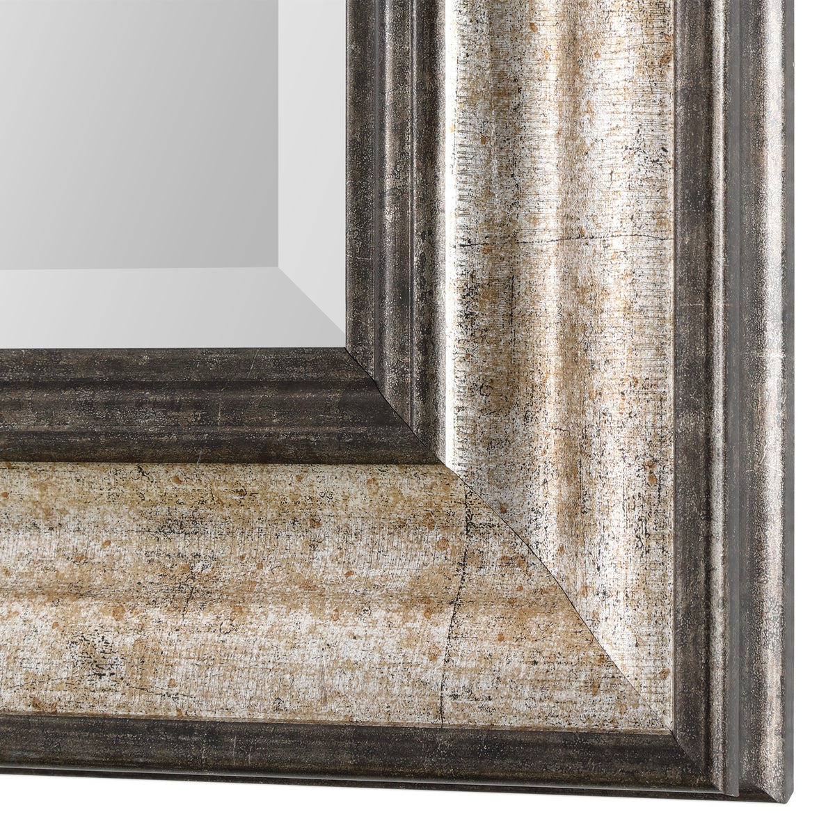 Shefford Antiqued Silver Mirror