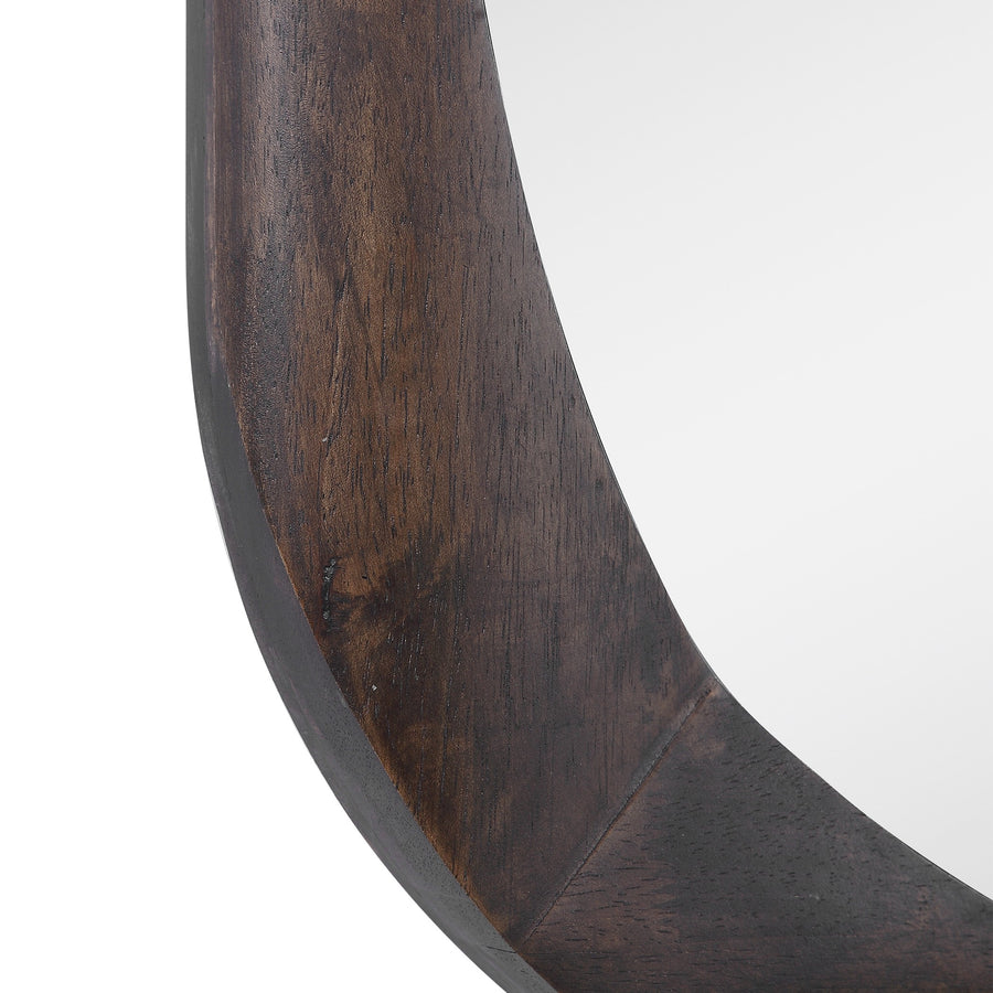 Sheldon Mid-Century Oval Mirror
