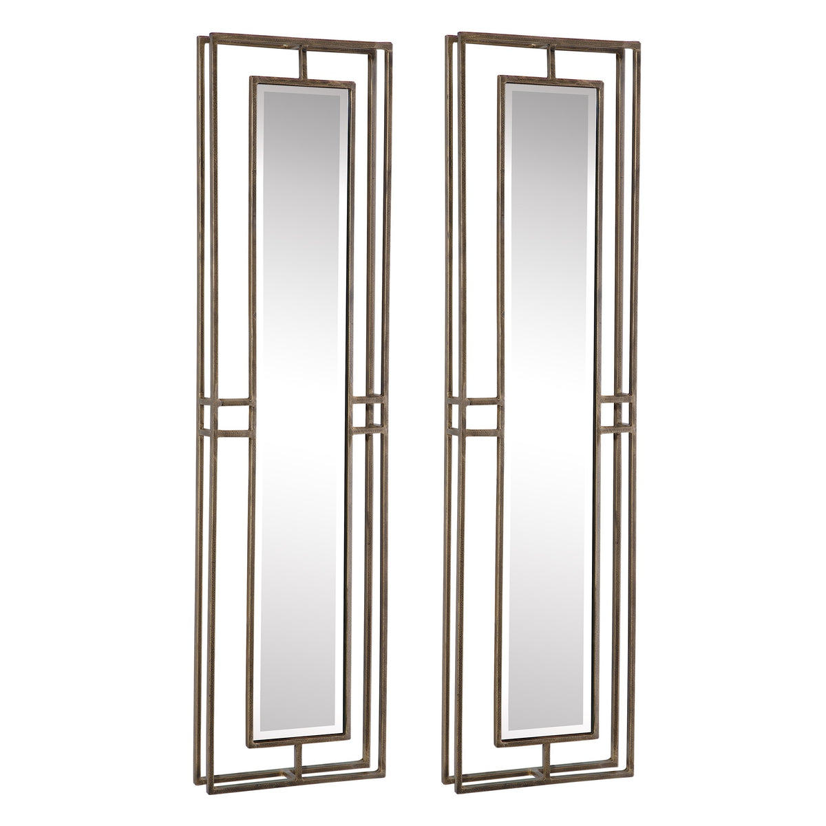 Rutledge Gold Mirrors – Set of 2