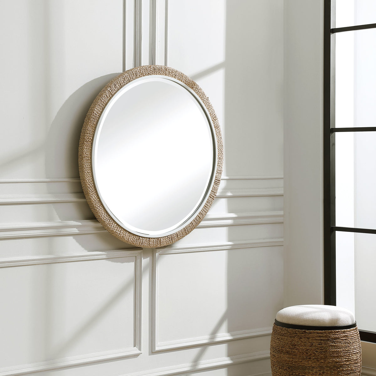 Carbet Round Rope Mirror