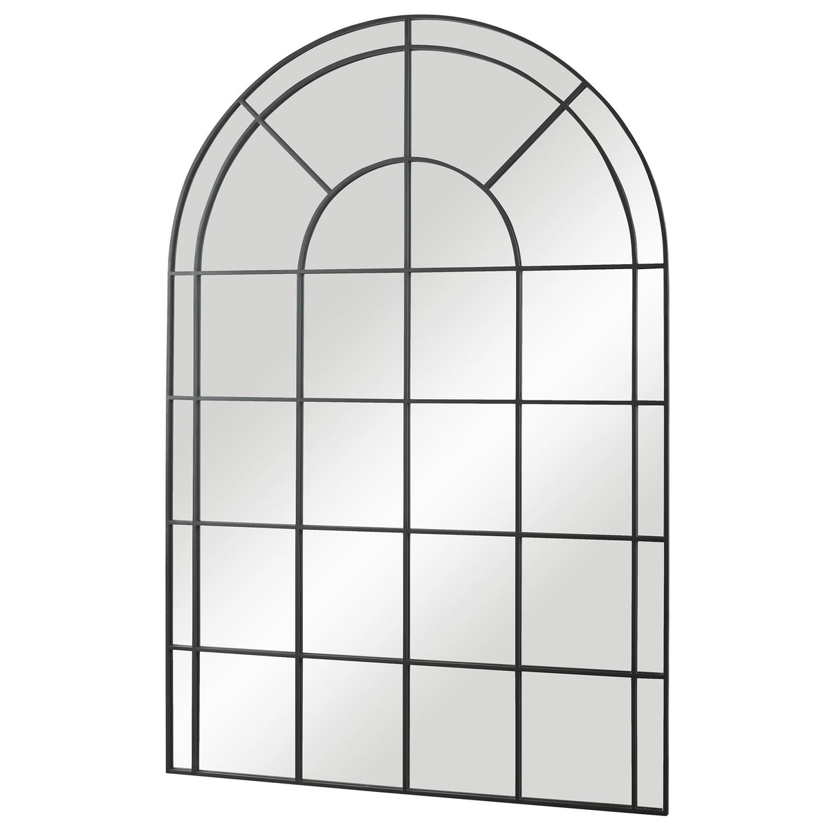 Grantola Black Arch Iron Mirror
