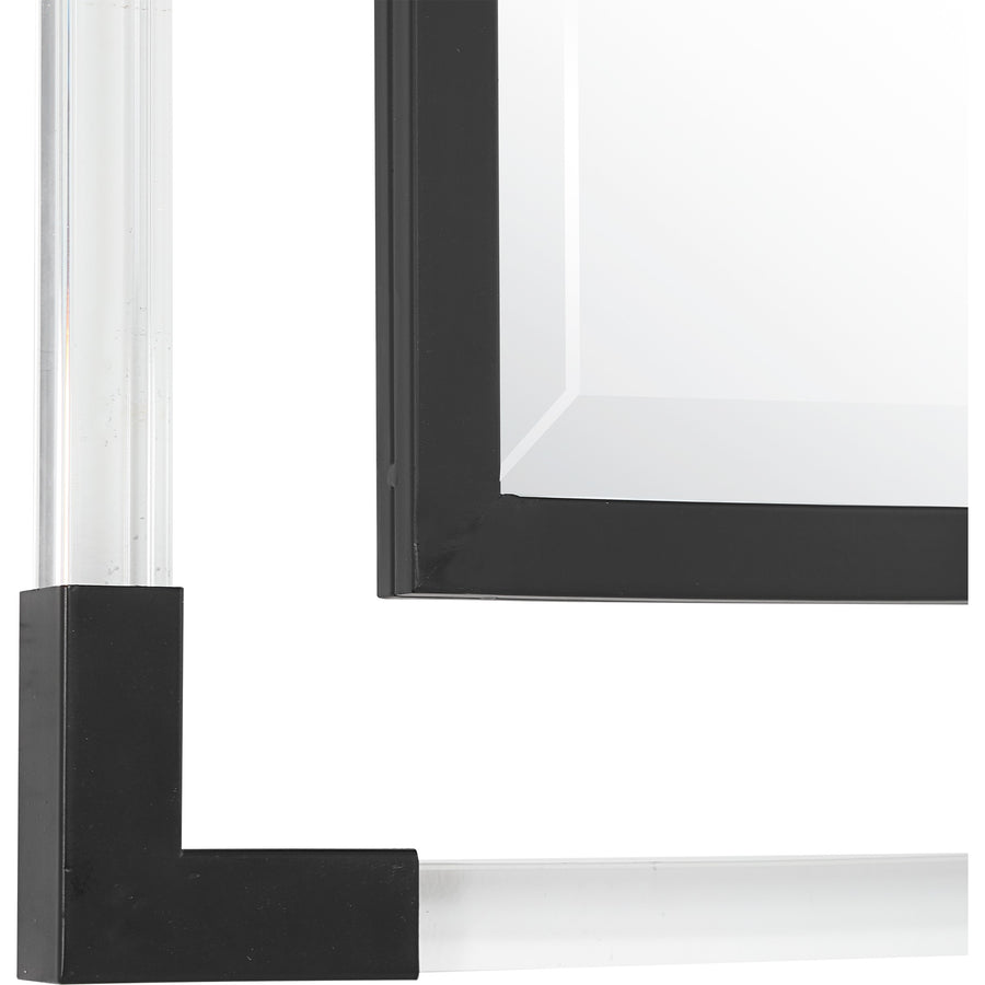 Balkan Black Iron Mirror