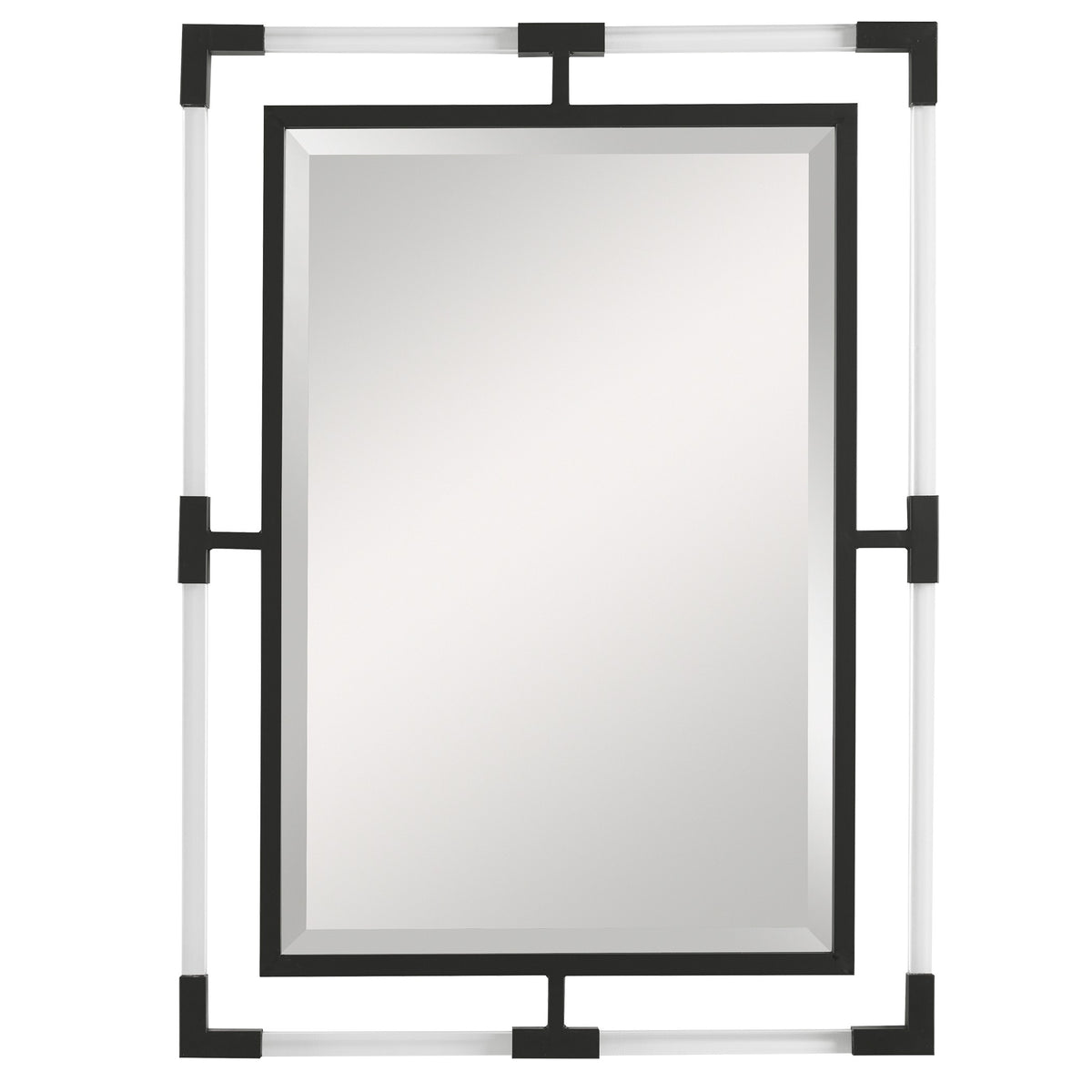 Balkan Black Iron Mirror