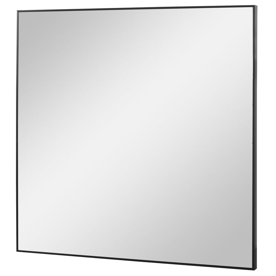 Alexo Square Mirror – Matte Black