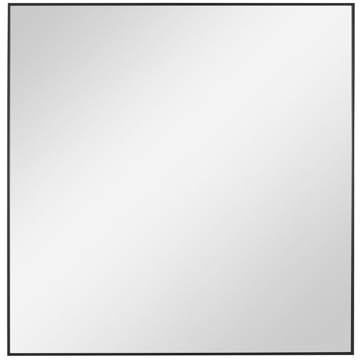 Alexo Square Mirror – Matte Black