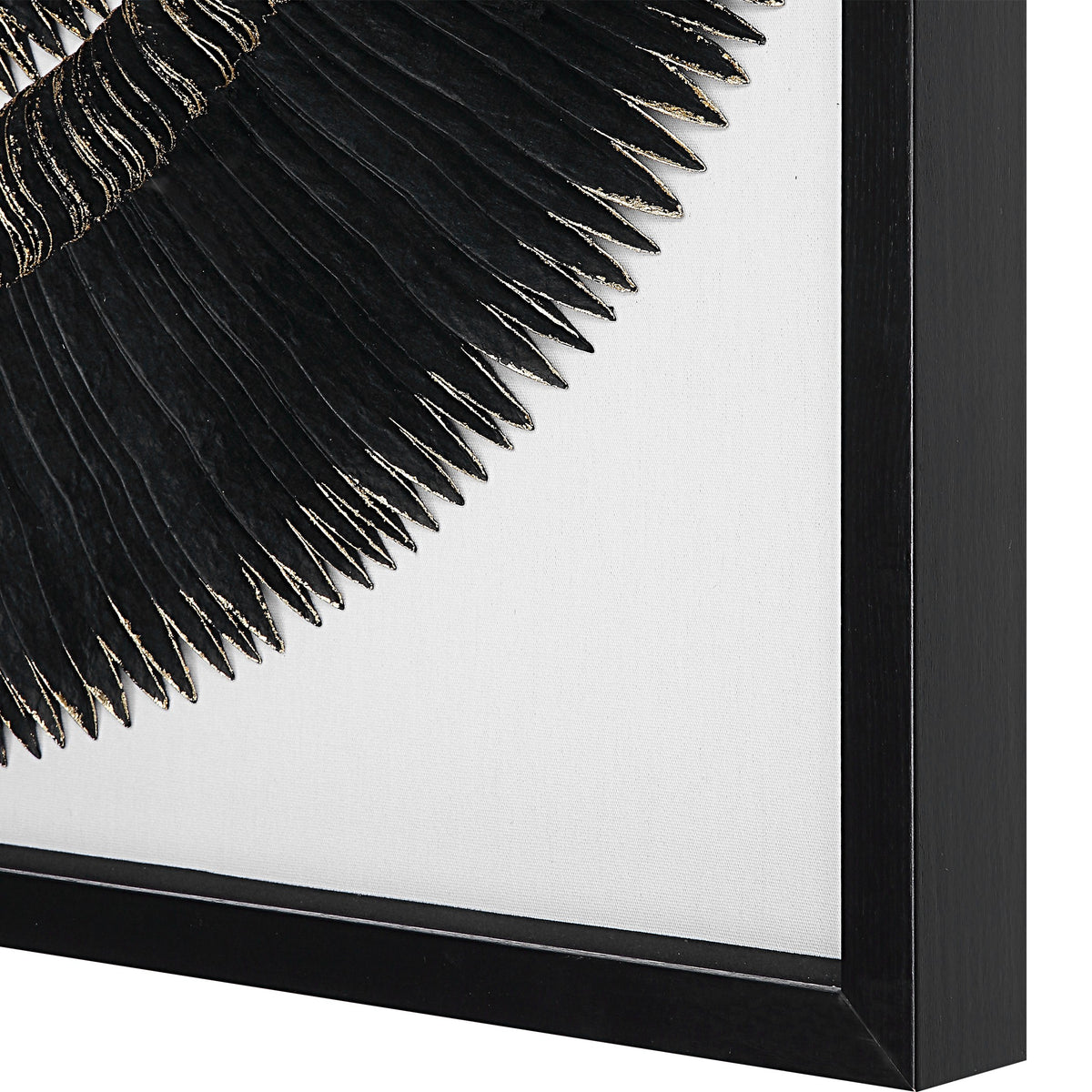 Sandara Black and Gold Shadow Box