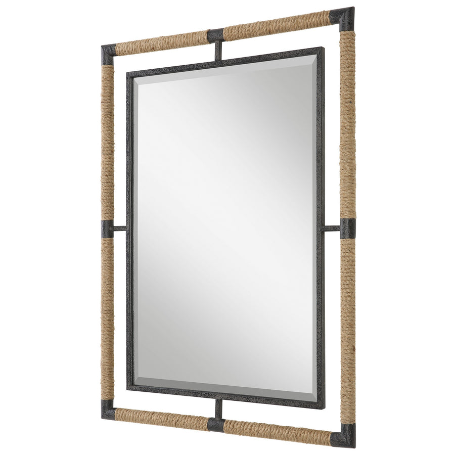 Melville Iron & Rope Mirror