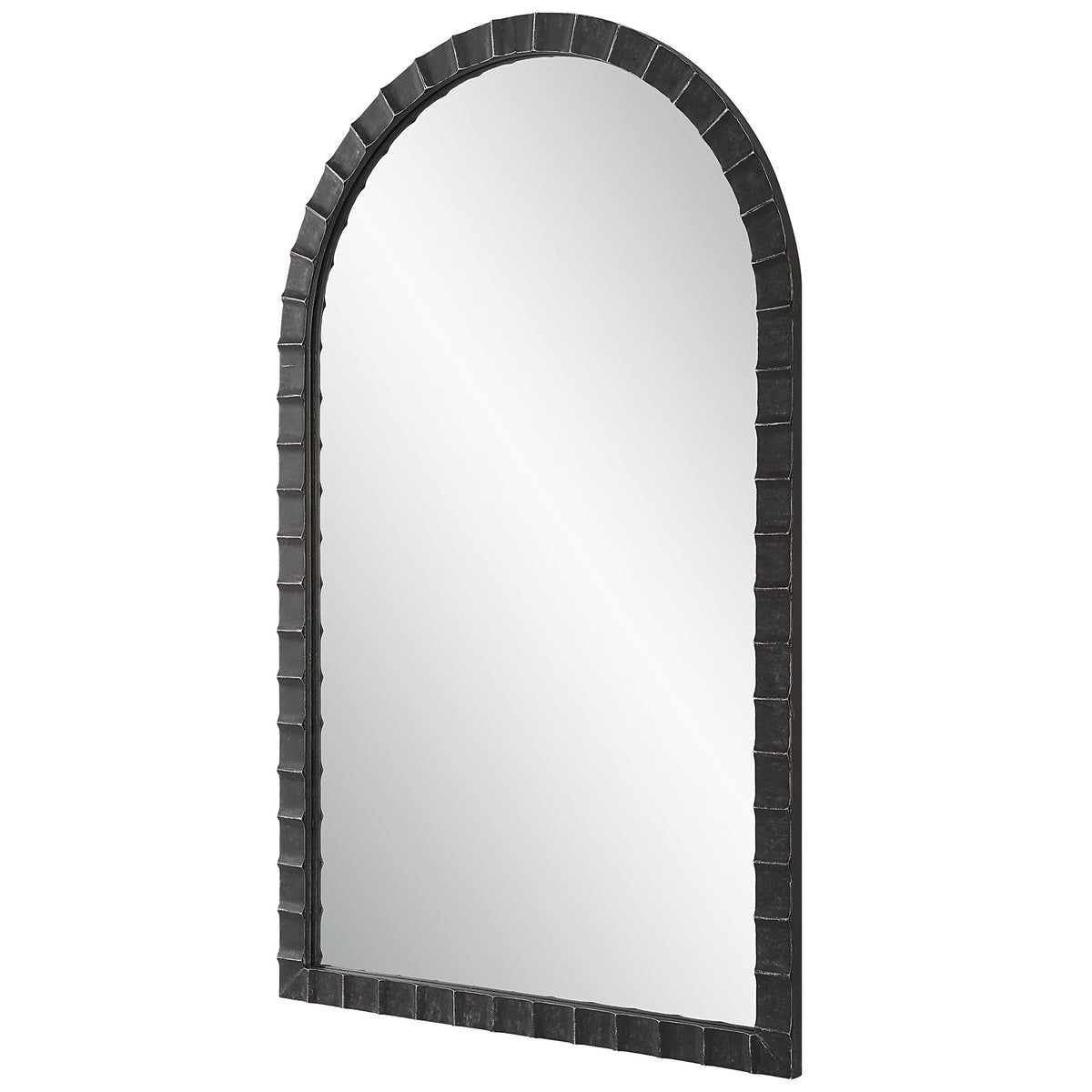 Dandridge Black Arch Mirror