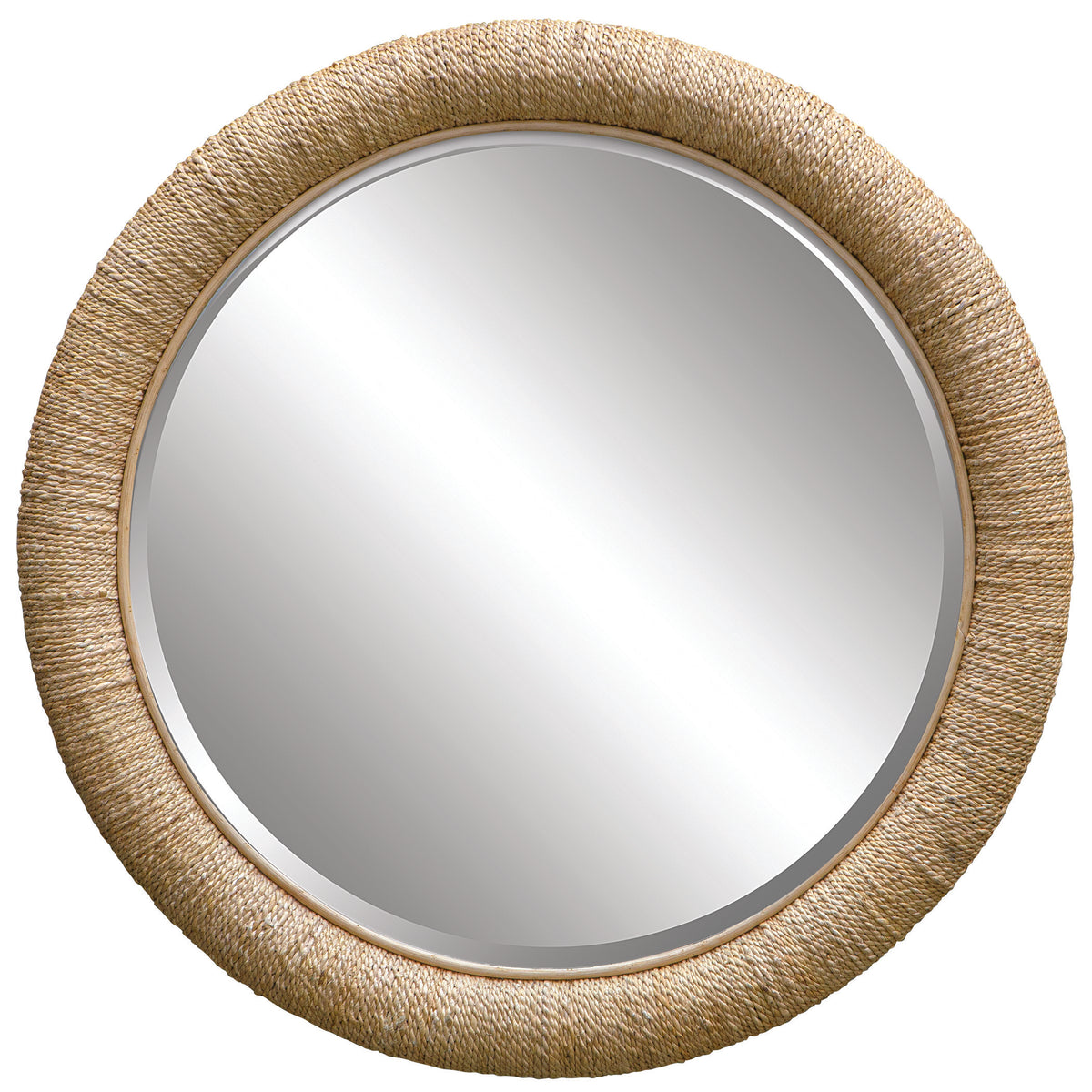 Mariner Natural Round Mirror
