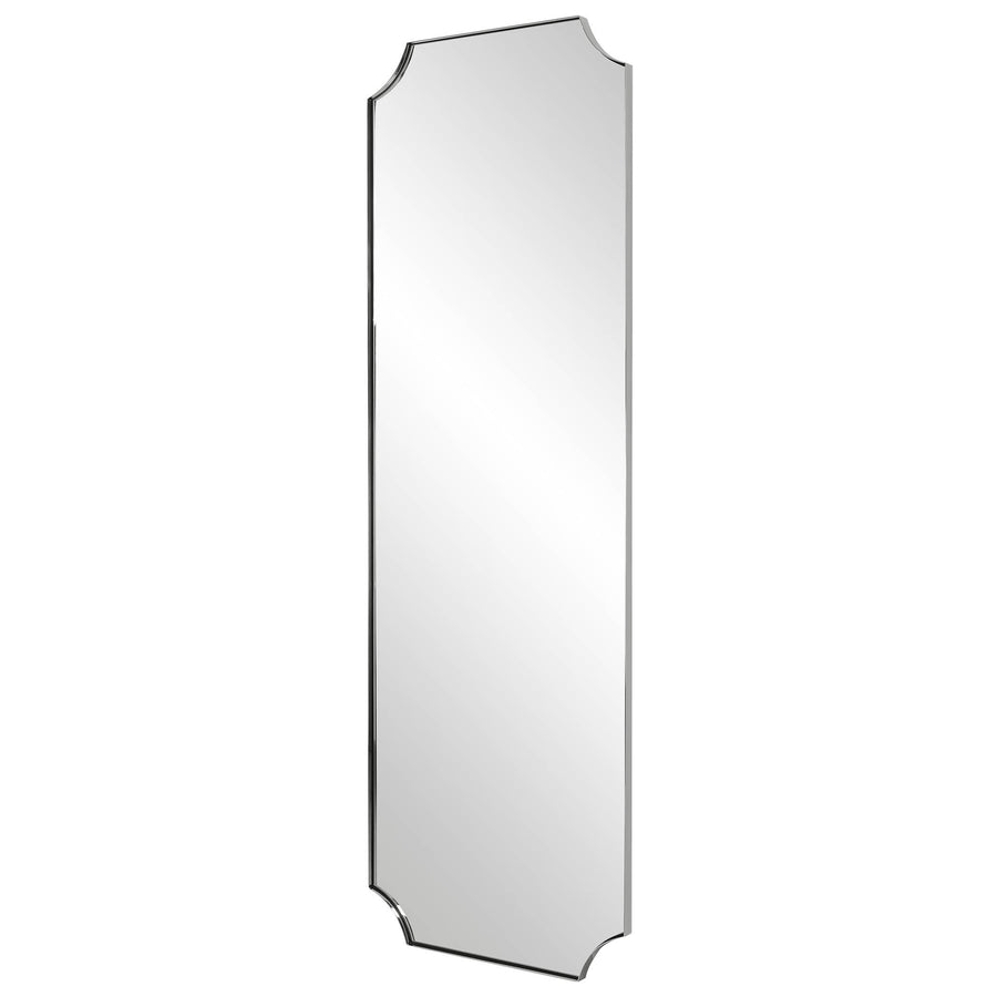 Lennox Tall Mirror – Polished Nickel
