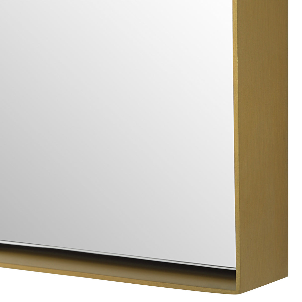 Sidney Arched Mirror – Brass