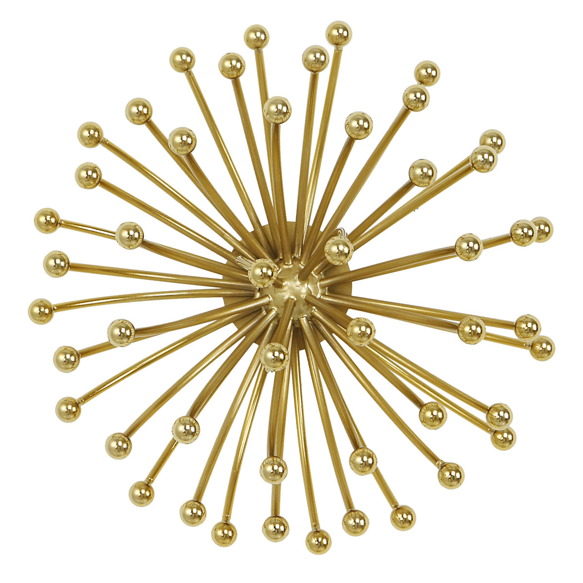 Aga Gold Metal Wall Decor – Set of 3