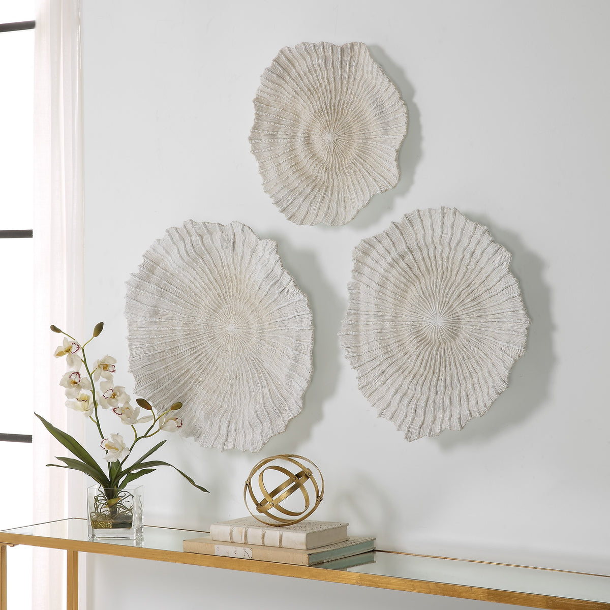 Ocean Gems Coral Wall Decor – Set of 3