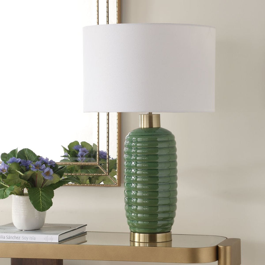 Oakley Table Lamp – Green