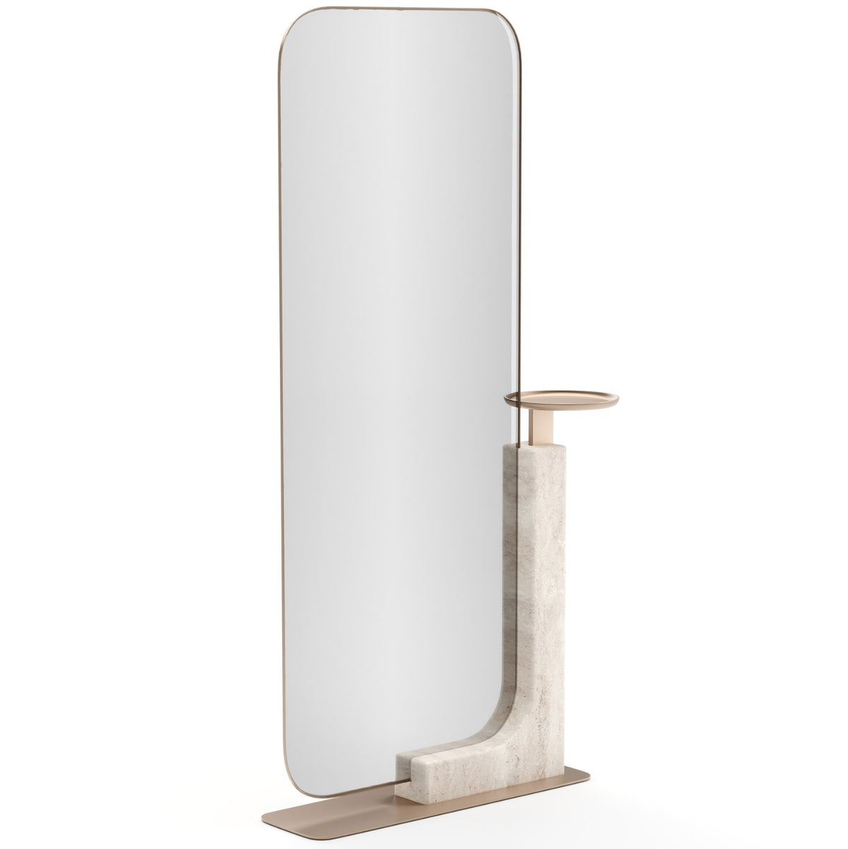 Overlap Floor Mirror – Light