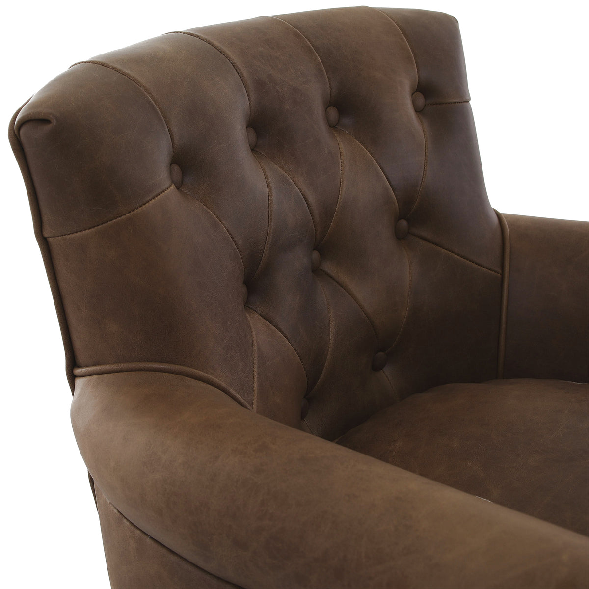 Oxford Club Chair – Chocolate Leather