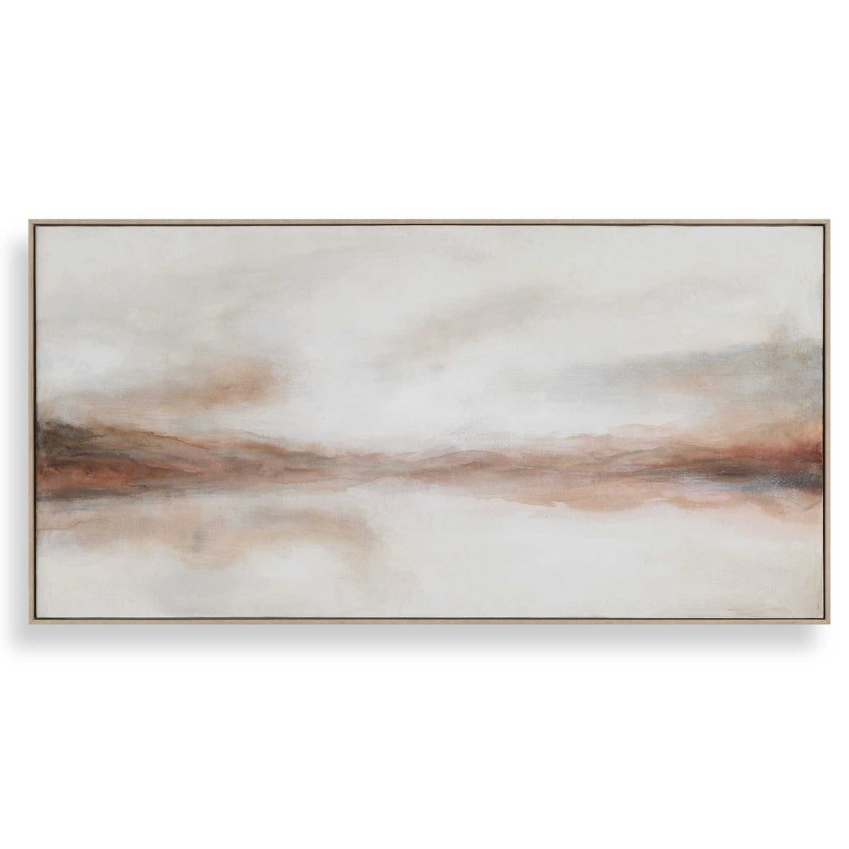 Haze In The Horizon Landscape Painting