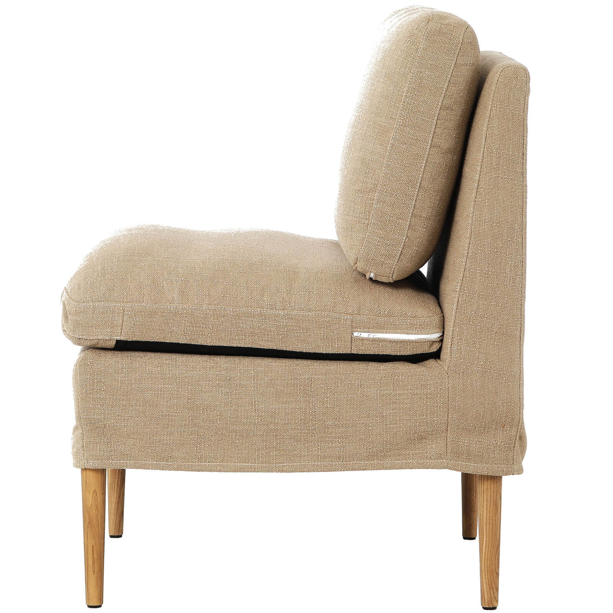 Pensham Upholstered Bench – Armless Unit