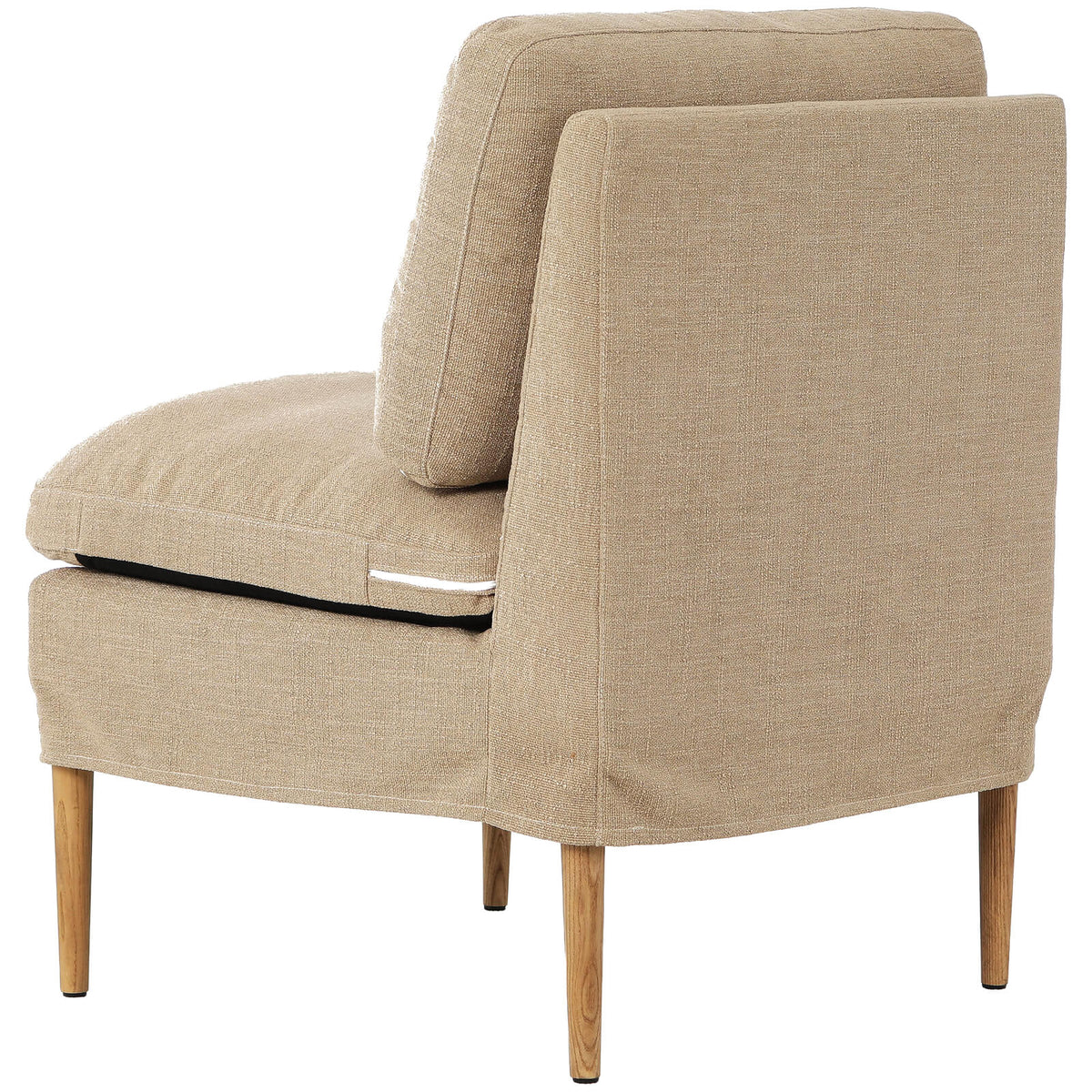 Pensham Upholstered Bench – Armless Unit