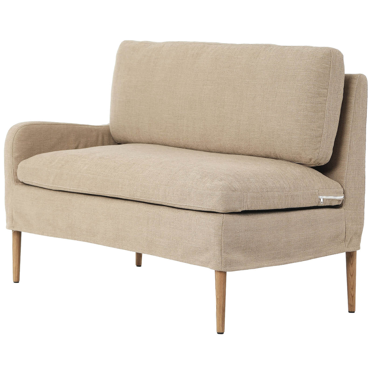 Pensham Upholstered Bench – Left-Hand-Facing Unit