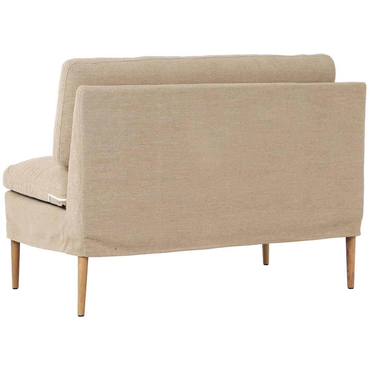Pensham Upholstered Bench – Left-Hand-Facing Unit