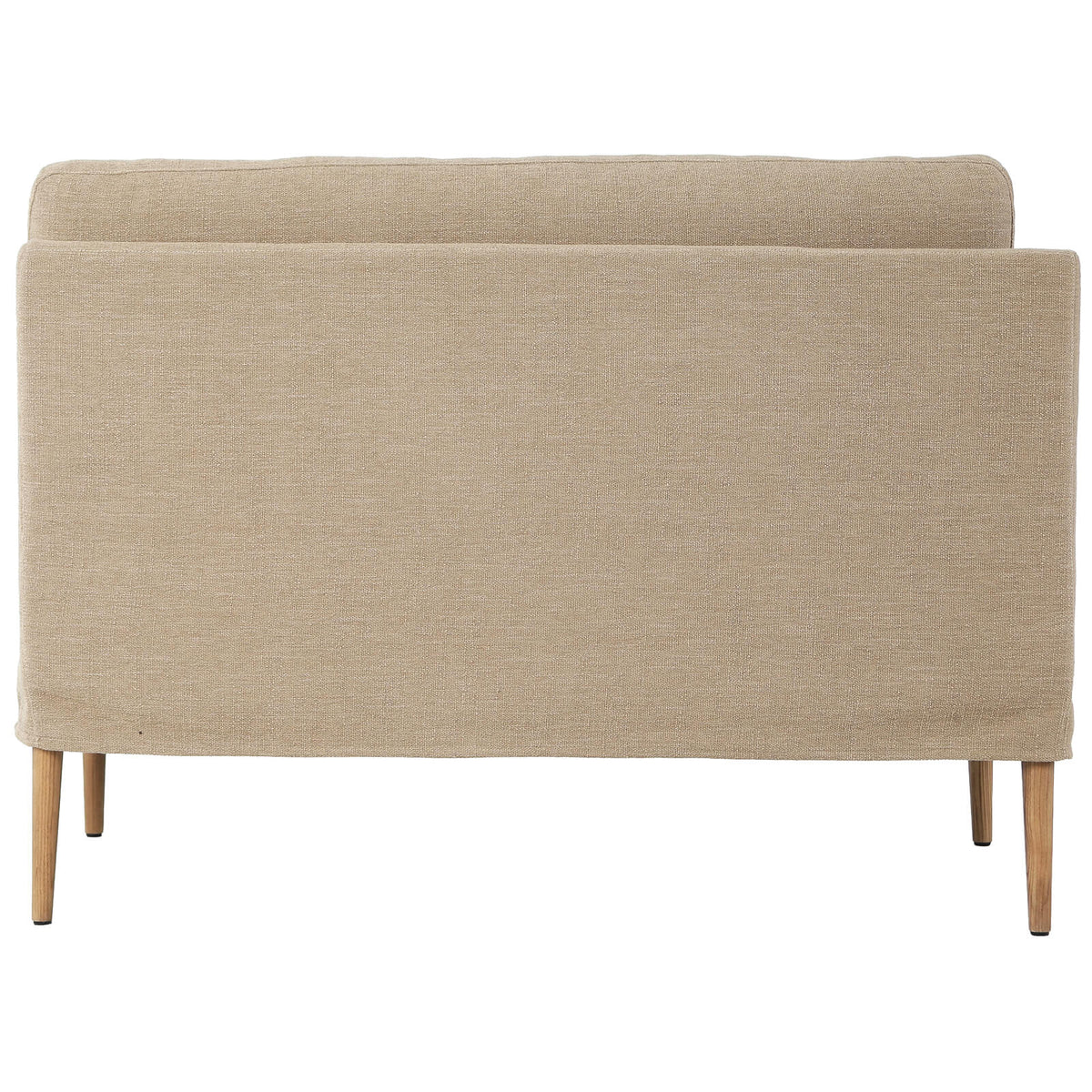 Pensham Upholstered Bench – Left-Hand-Facing Unit