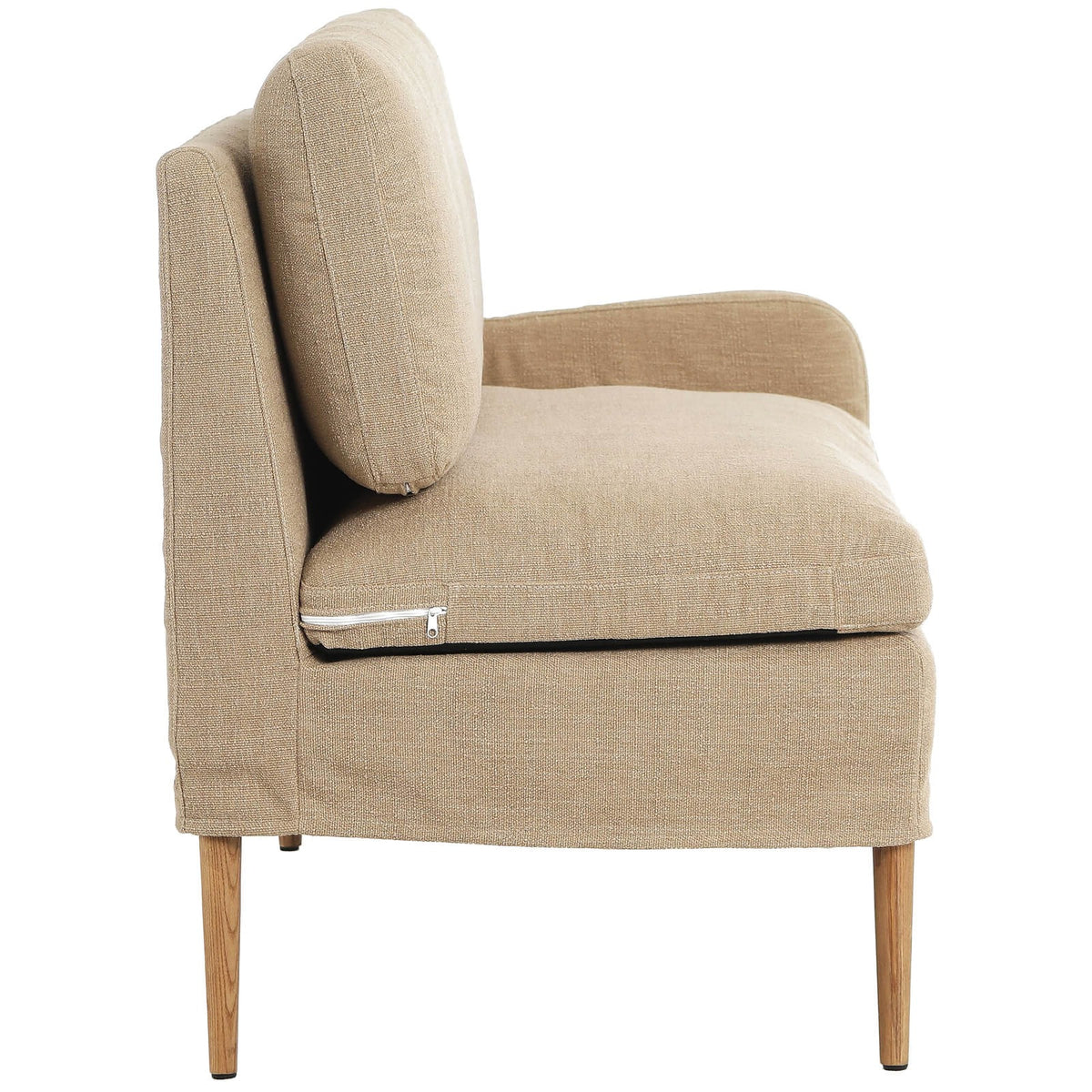 Pensham Upholstered Bench – Right-Hand-Facing Unit