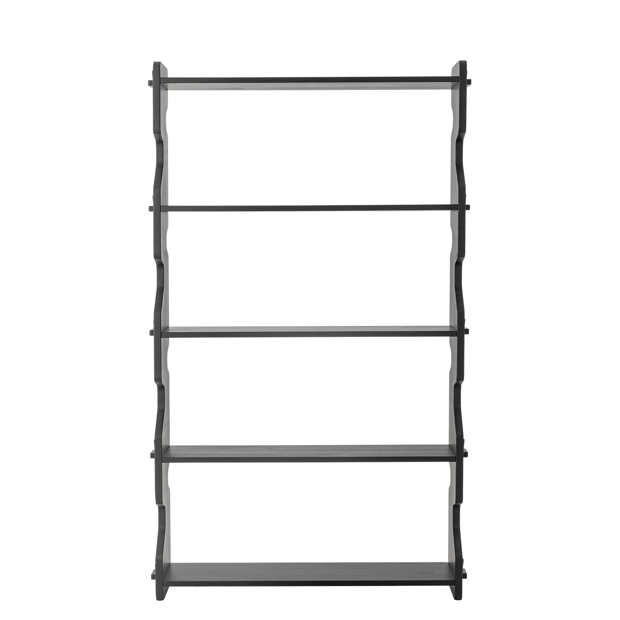 Savoya Shelving Unit - Black Firwood