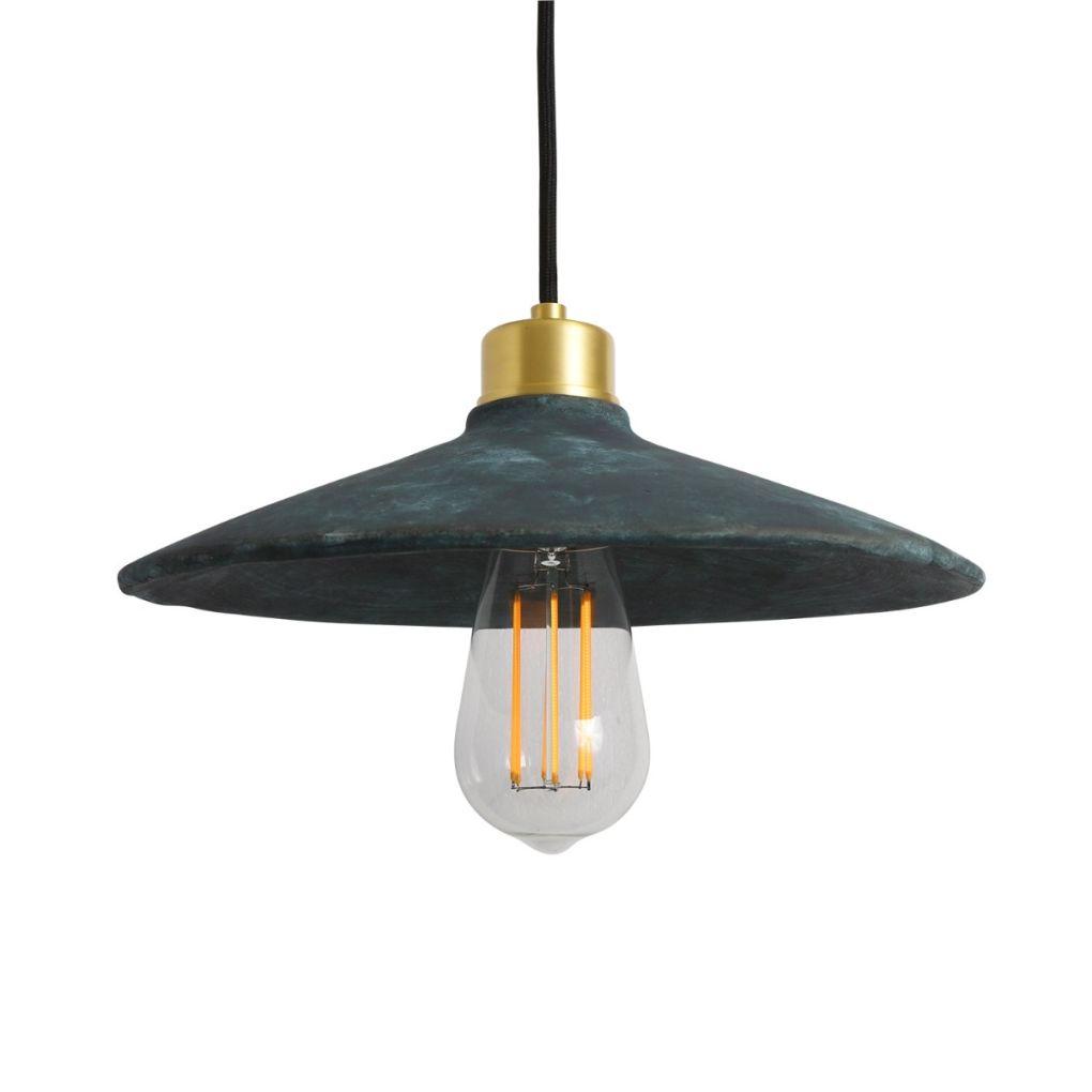 Pyrus Organic Ceramic Pendant Light - Blue Earth - Mullan Lighting