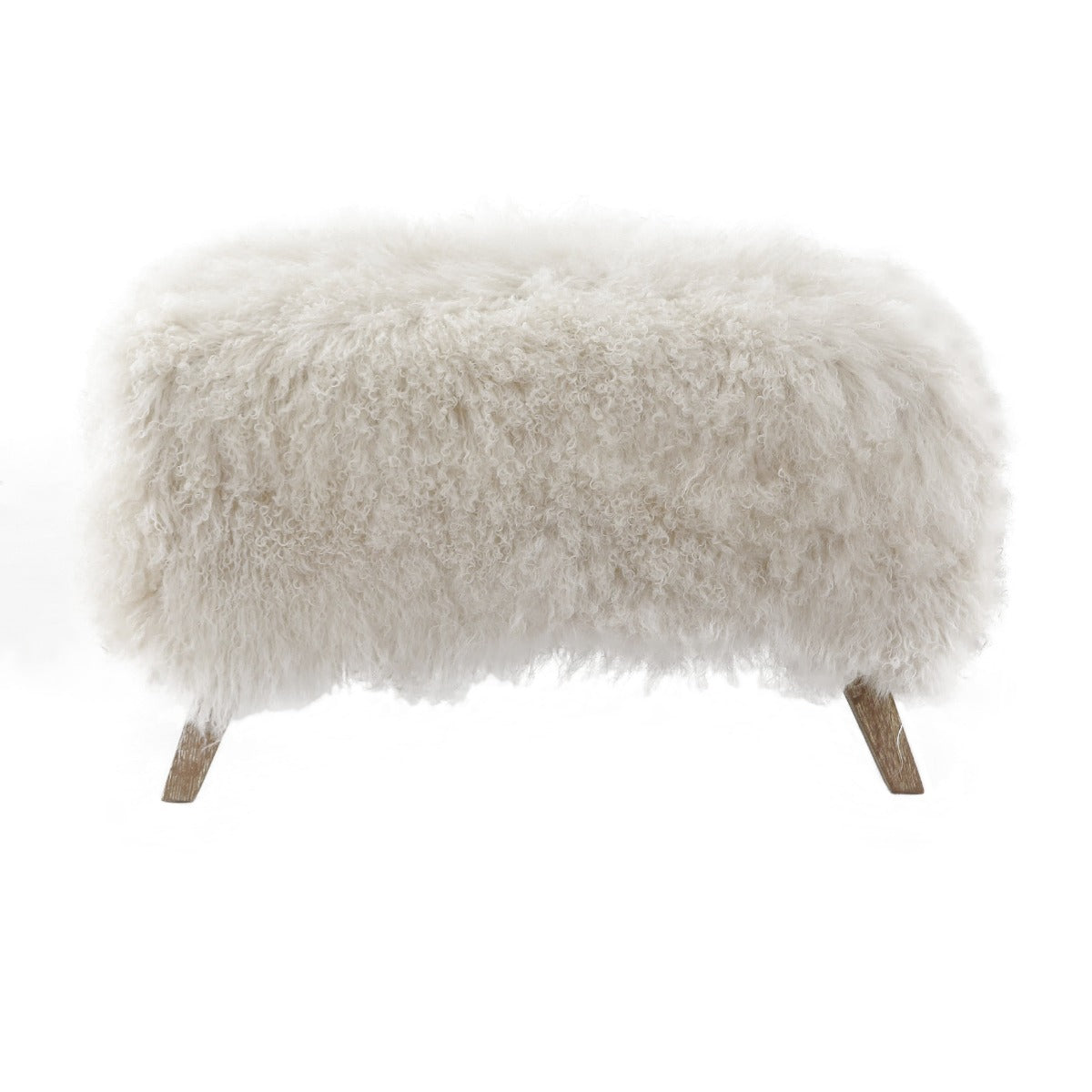 Baaarb Ottoman in Real Sheepskin
