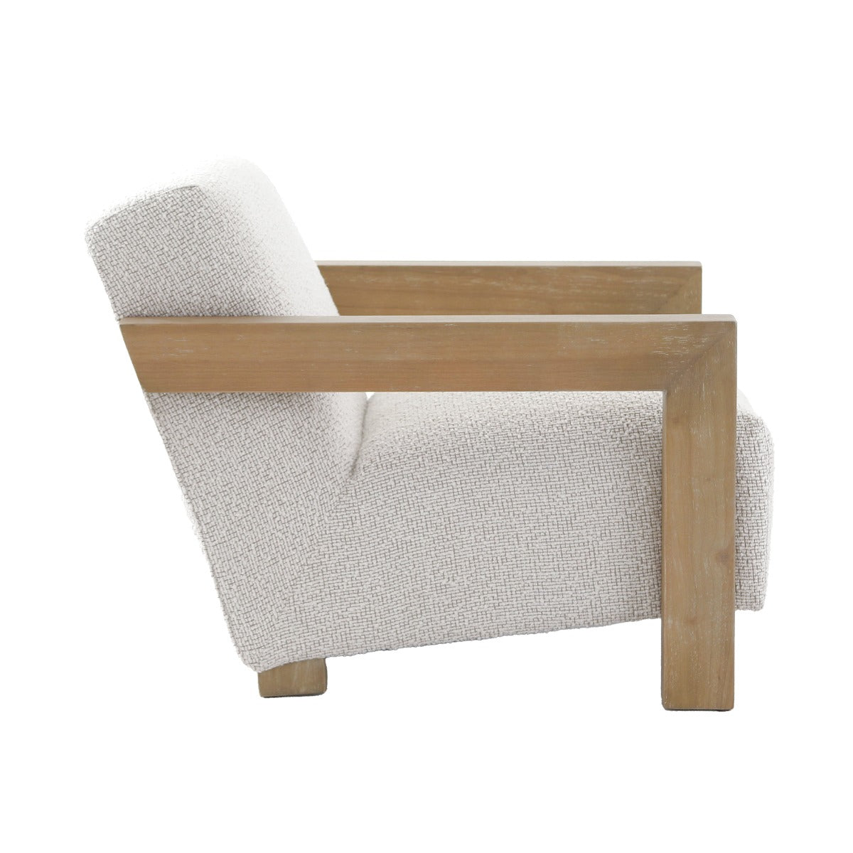 Abbey Accent Chair – Cream Bouclé