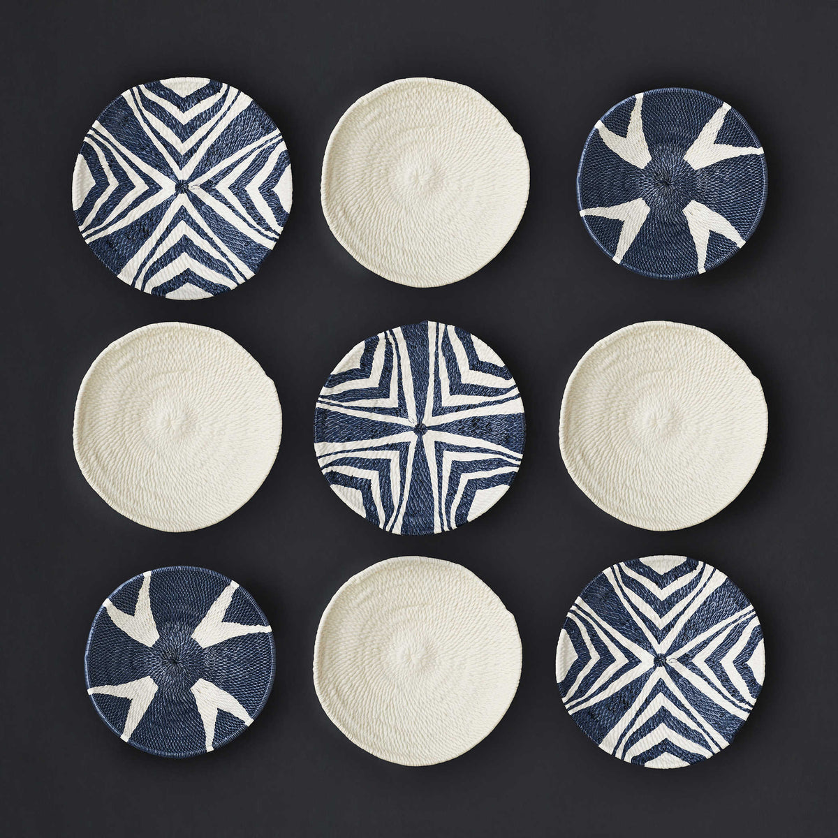 Legacy Basket Wall-Mounted Ceramic Bowl – White