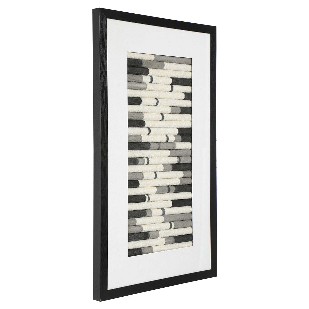 Flaxen Scroll Shadow Box