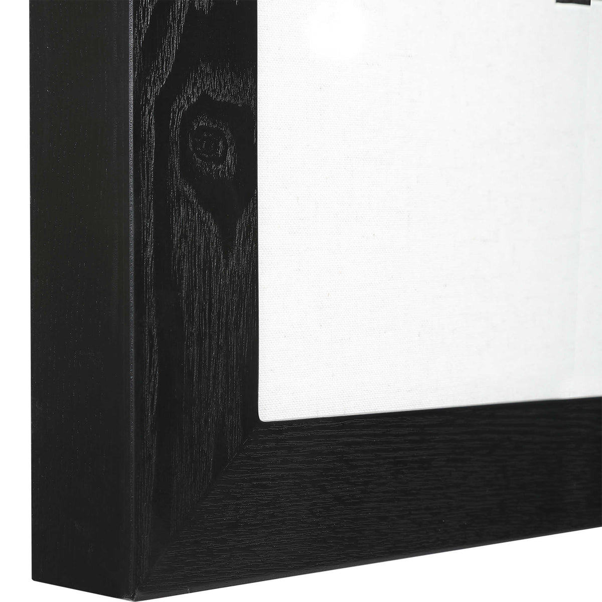Flaxen Scroll Shadow Box