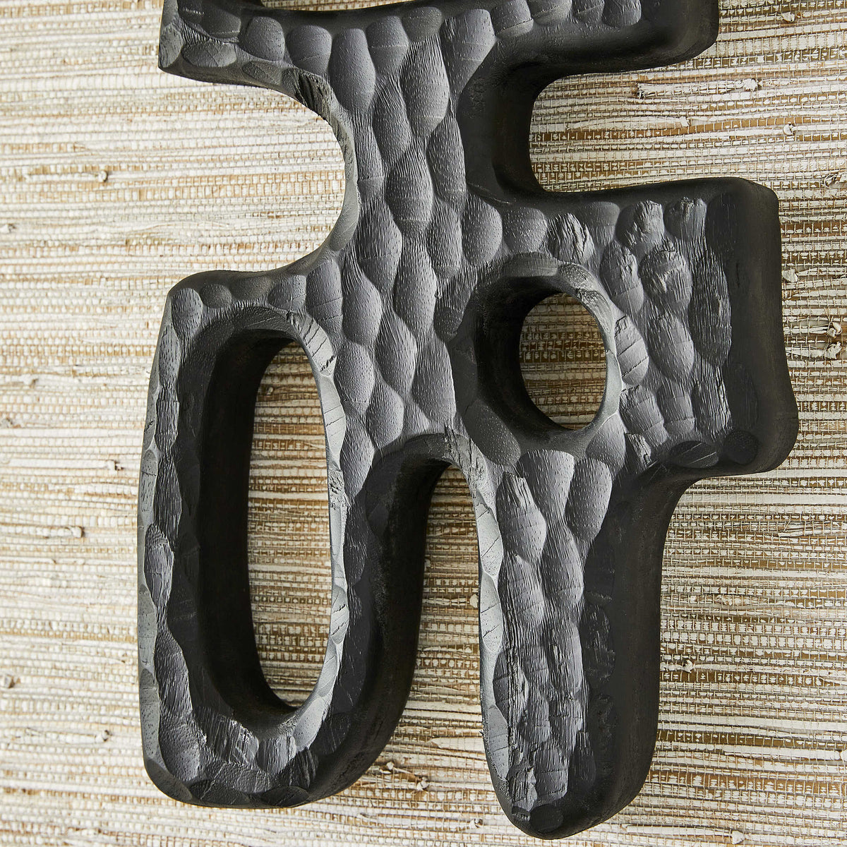 Chiseled Silhouette Wall Sculptures – Set of 2