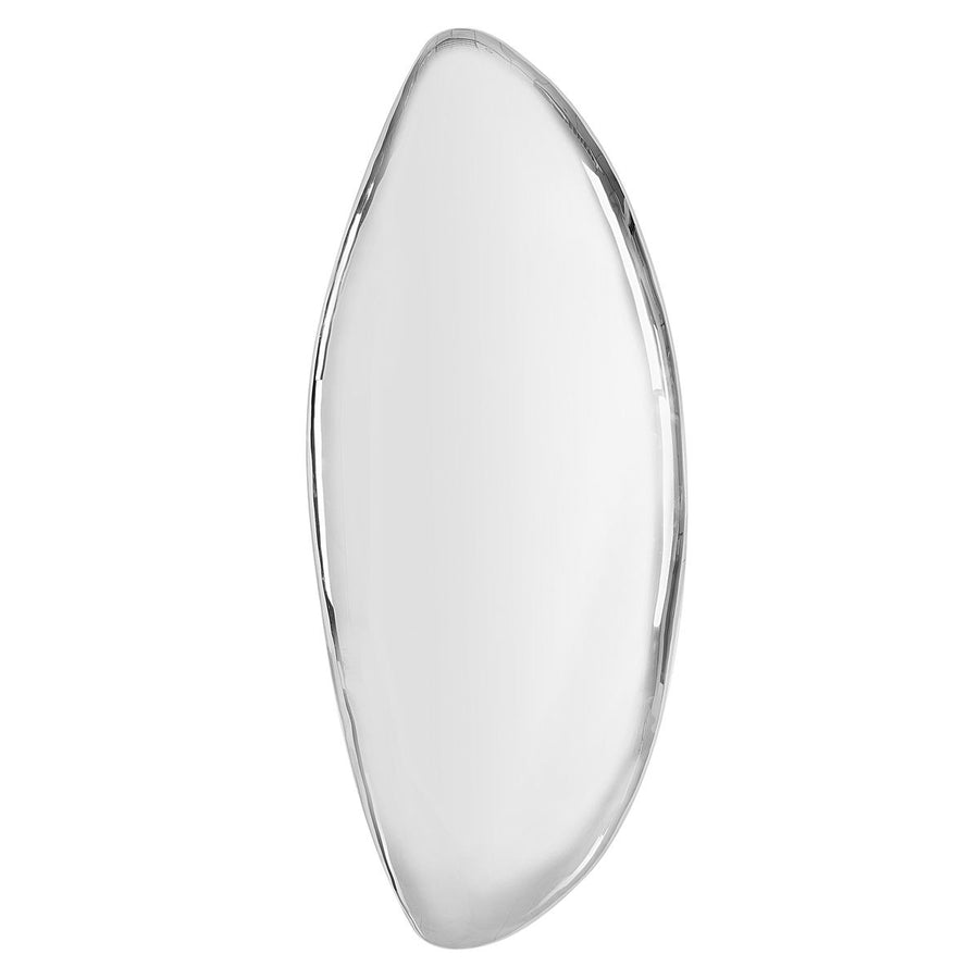 Jelly Bean Wall Sculpture – Large Silver