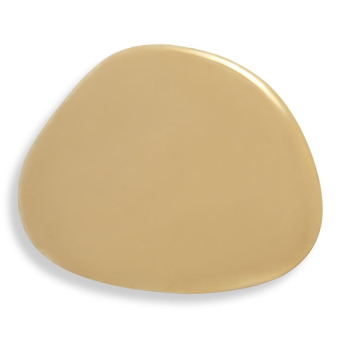 Jelly Bean Wall Sculpture – Small Gold