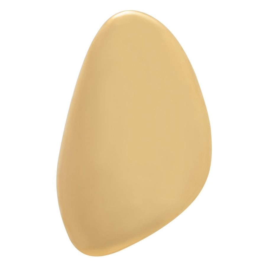 Jelly Bean Wall Sculpture – Medium Gold
