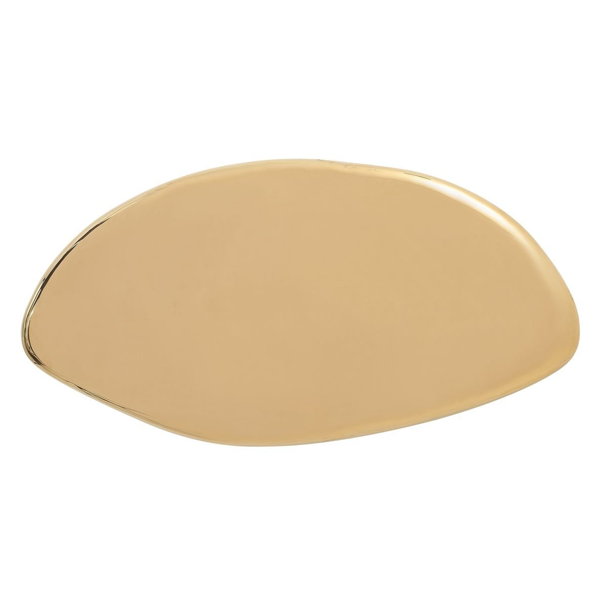 Jelly Bean Wall Sculpture – Large Gold