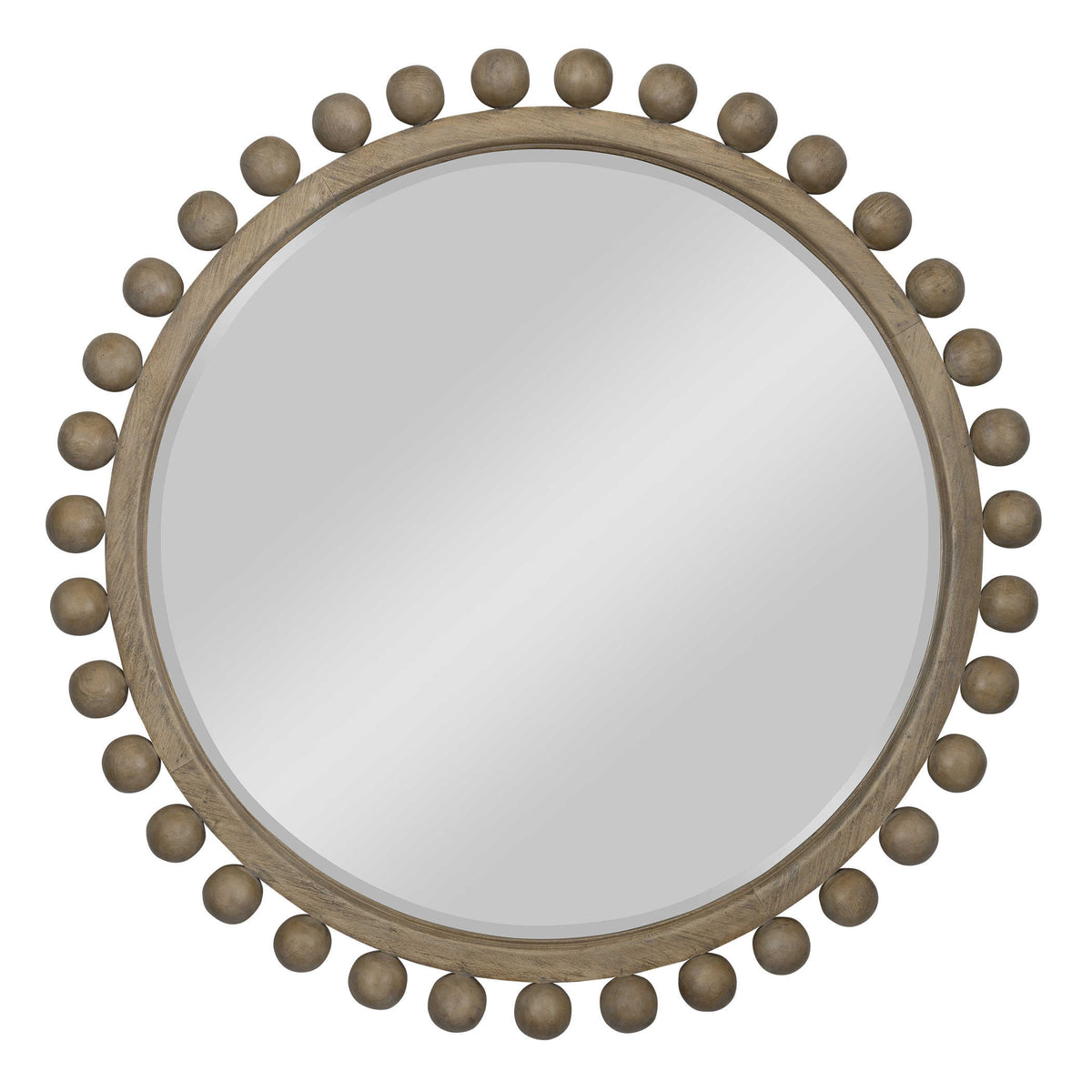 Brianza Round Mirror – Natural 127cm