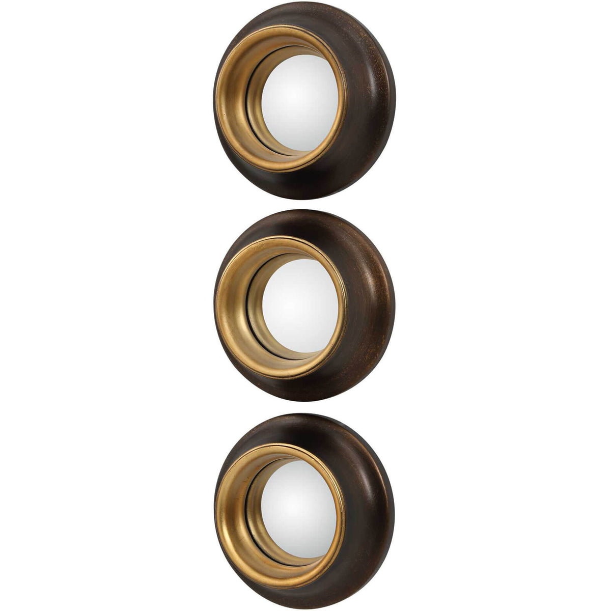 Bullseye Mirrors – Set of 3