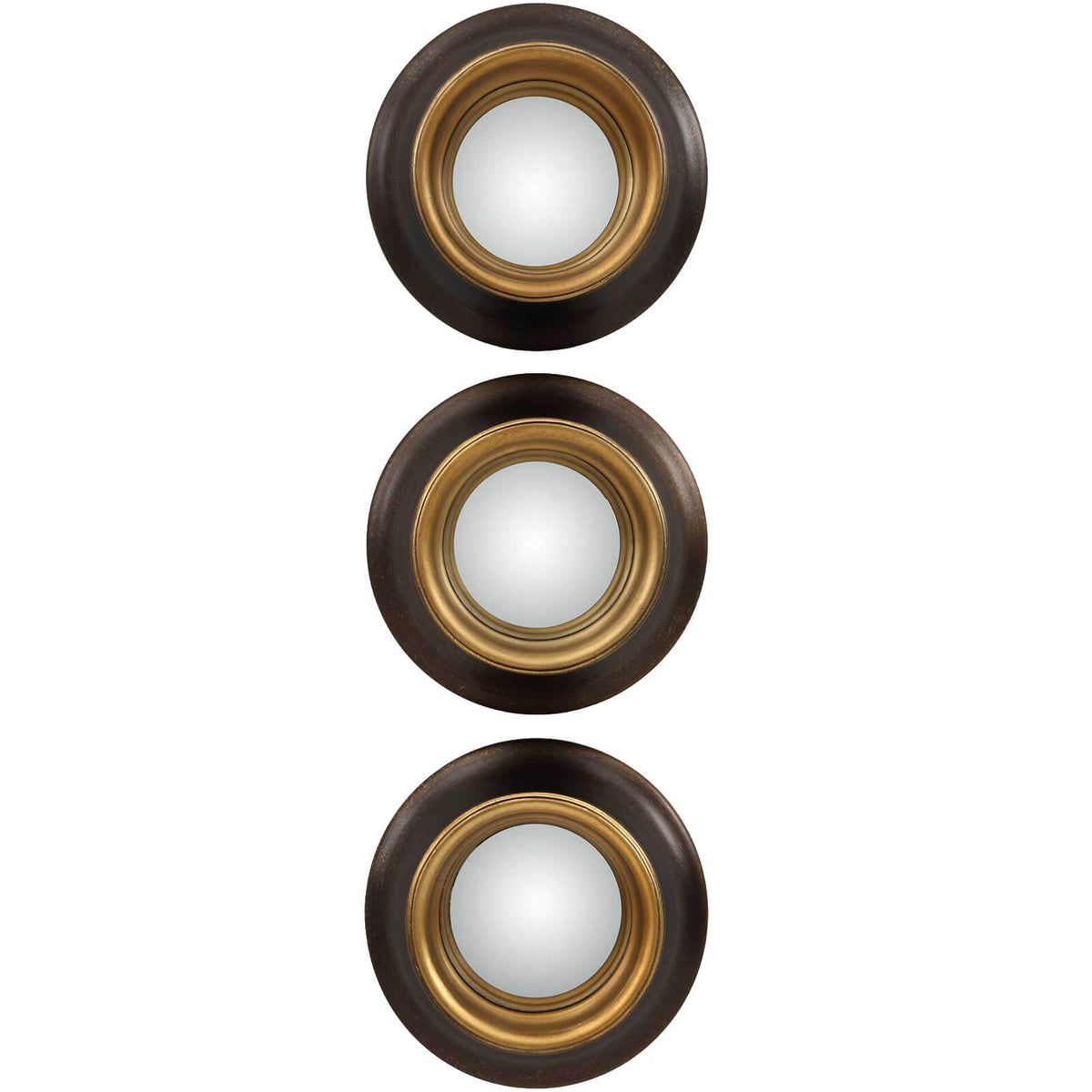Bullseye Mirrors – Set of 3