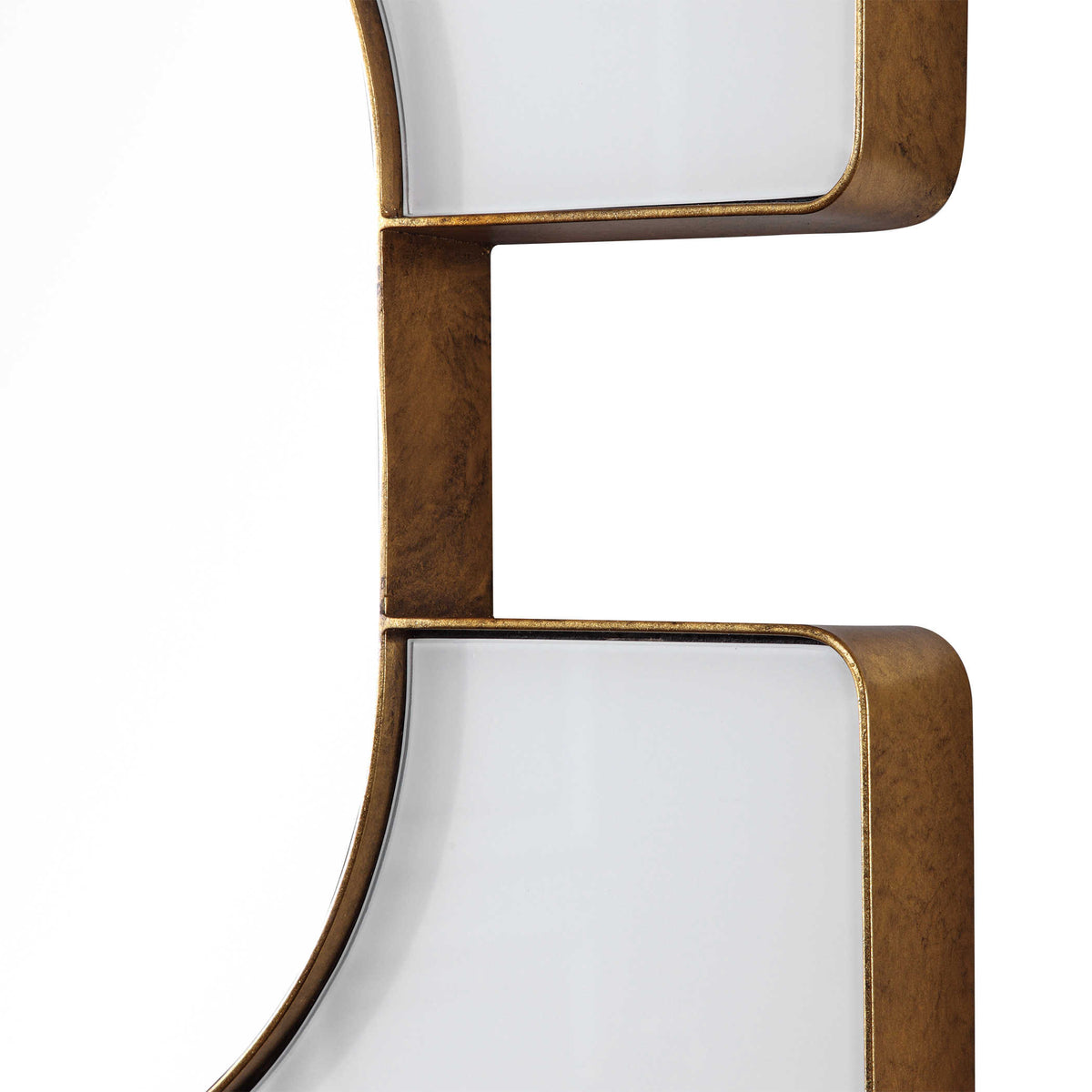 Embrace Square Mirror – White