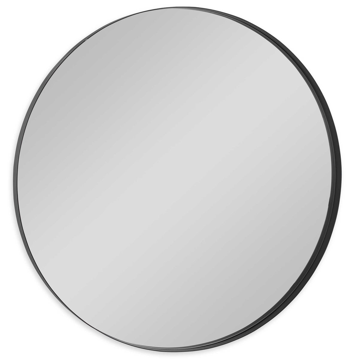 Padria Round Mirror – 122cm Black