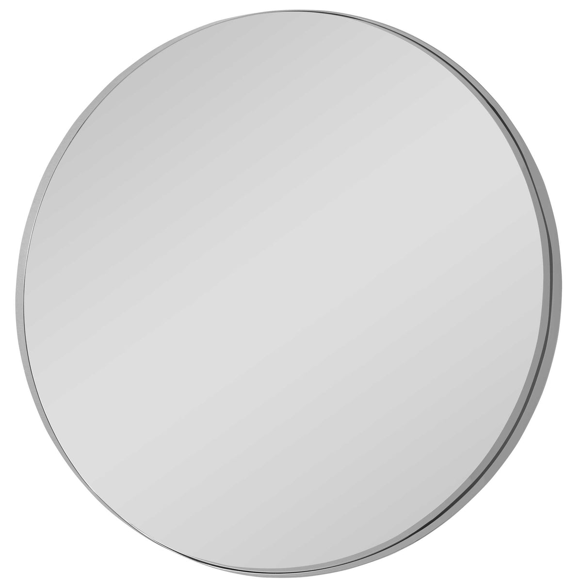 Padria Round Mirror – 102cm Nickel