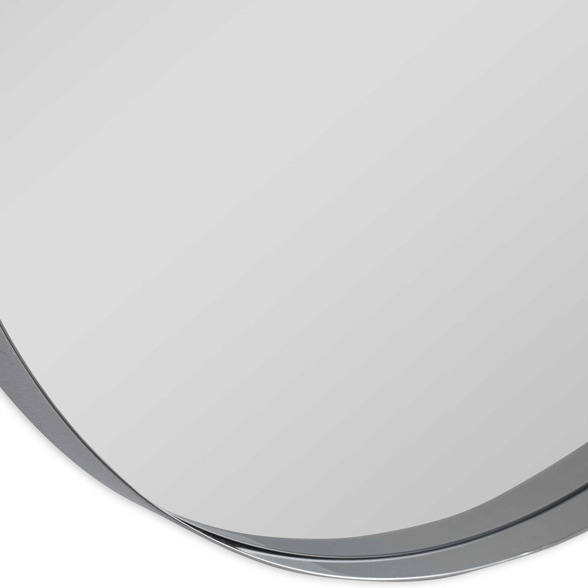 Padria Round Mirror – 102cm Nickel