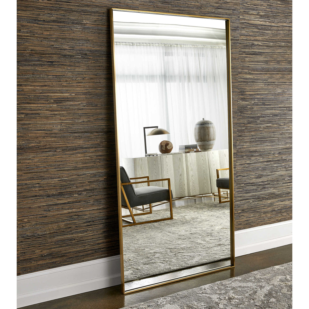 Harland Mirror – Brass