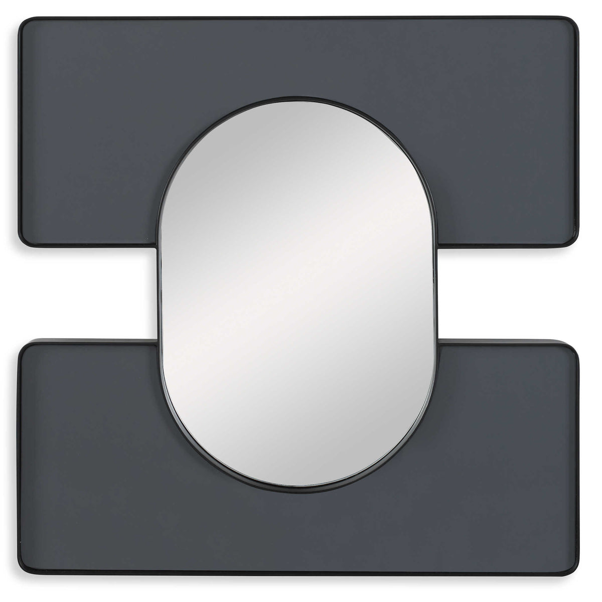 Embrace Square Mirror – Smoke